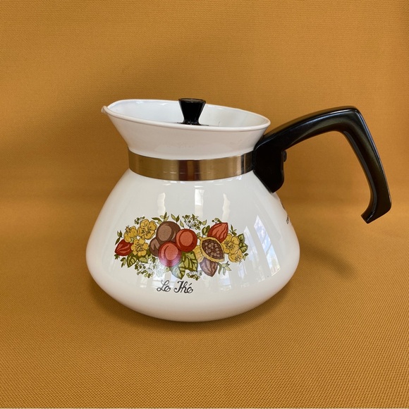 Corningware Other - Corning Ware Vintage 6-Cup Tea Pot P-104-8  - Spice O’ Life Pattern - 70s/80s